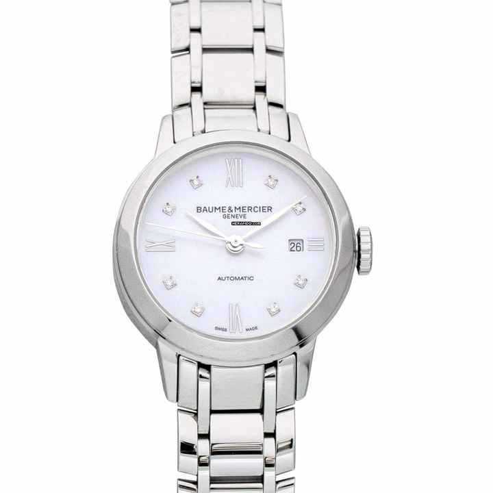  Baume & Mercier Classima M0A10493 - Classima Automatic Mother of pearl Dial Stainless Steel Ladies Watch </h1> 