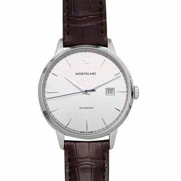  Montblanc Heritage Spirit 111580 - Meisterstuck Heritage Automatic Silver Dial Stainless Steel Men's Watch </h1> 
