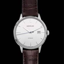 Thumbnail von Montblanc Heritage Spirit 111580 - Meisterstuck Heritage Automatic Silver Dial Stainless Steel Men's Watch </h1>