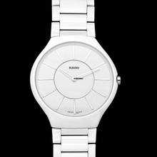 Thumbnail von Rado True Thinline R27957112 - True Quartz White Dial Ceramic Unisex Watch </h1>