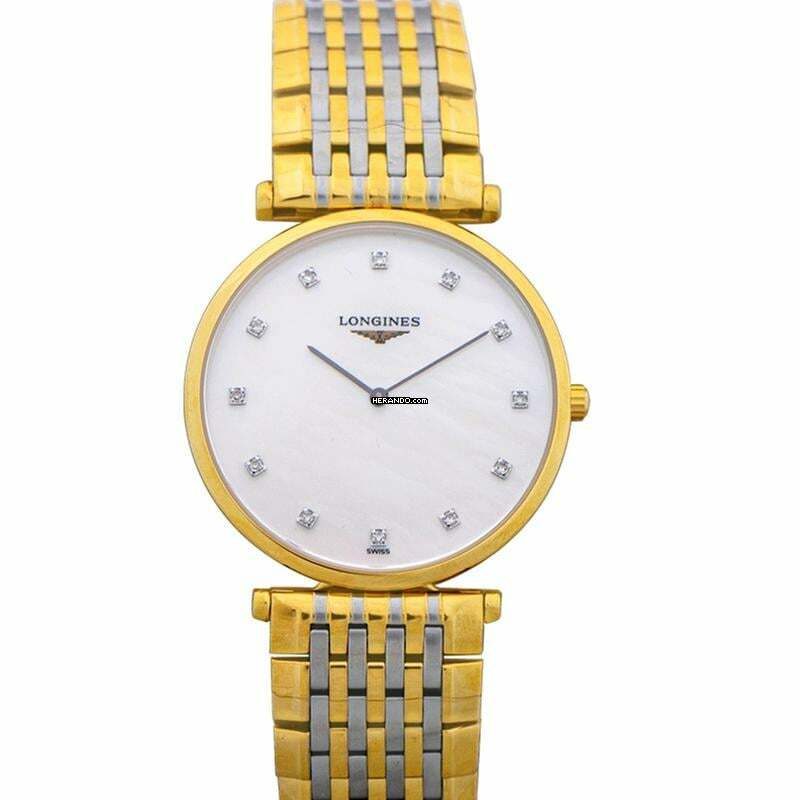 Longines La Grande Classique L47092887 - La Grande Classique Quartz Mother of pearl Dial Stainless Steel Ladies Watch </h1>