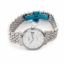 Thumbnail von Longines Elegant L48104126 - Elegant Automatic White Dial Stainless Steel Men's Watch </h1>