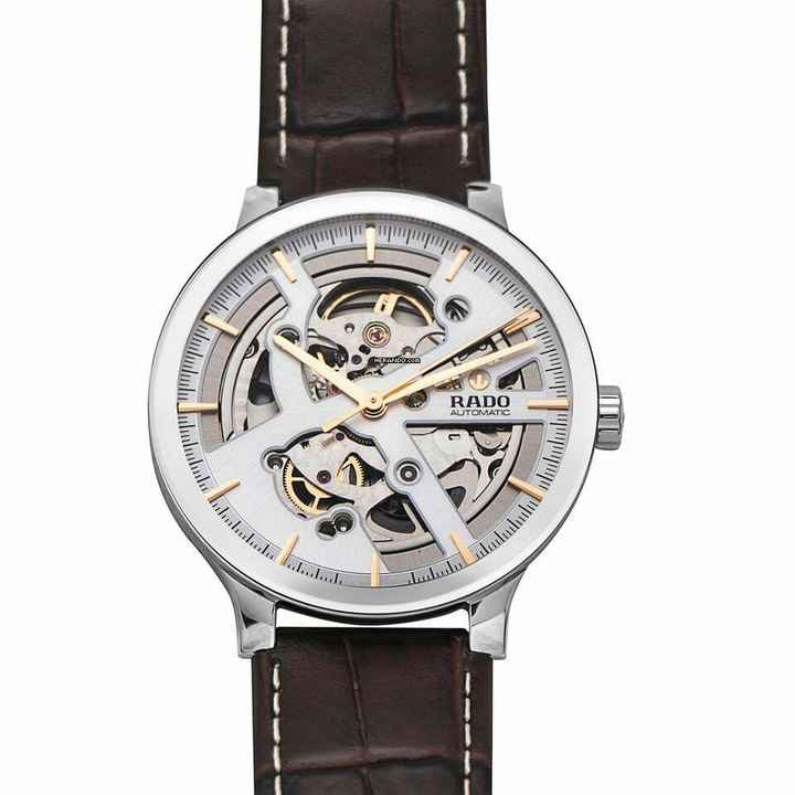  Rado Centrix R30179105 - Centrix Automatic Automatic Skeleton Dial Stainless Steel Men's Watch </h1> 