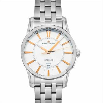  Maurice Lacroix Pontos Date PT6148-SS002-131 - Pontos Automatic Silver Dial Stainless Steel Men's Watch </h1> 