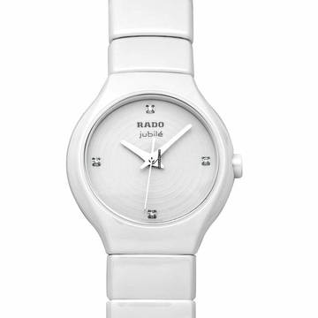  Rado True R27696712 - True Quartz White Dial Ceramic Ladies Watch </h1> 