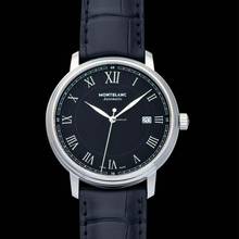 Thumbnail von Montblanc 116482 - Heritage Chronometrie Automatic Black Dial Stainless Steel Men's Watch </h1>