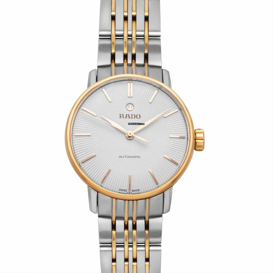  Rado Coupole R22862027 - Coupole Automatic White Dial Stainless Steel Ladies Watch </h1> 