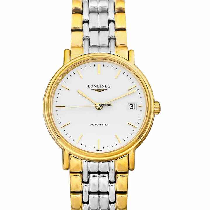  Longines Présence L48212127 - Présence Automatic White Dial Stainless Steel Unisex Watch </h1> 
