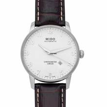 Thumbnail von Mido Baroncelli III M8690.4.11.8 - Baroncelli III Automatic White Dial Stainless Steel Men's Watch </h1>