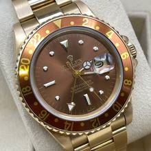 Thumbnail von Rolex GMT-Master RARE ''SWISS ONLY'' NIPPLE DIAL in Yellowgold 18Kt. Very Nice Condition </h1>