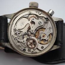 Thumbnail von Hanhart Vintage Monopusher Eindrücker Chronograph WW2 Cal.40/50 </h1>
