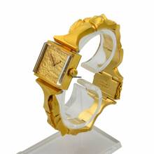 Thumbnail von Lapponia Handaufzug 750 Gelbgold Revision 20x20 mm Mineralglas Vintage