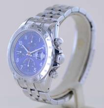 Thumbnail von Tudor Prince Date Chronograph blue arabic Dial 79280P Klassiker blau rar Stahlband </h1>