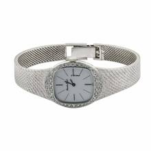 Thumbnail von Beuche Girod 750 Weißgold 45 Brill. zus. ca. 0,65 ct TW/lupenrein Handaufzug 1970er Jahre Revision