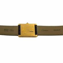 Thumbnail von Cartier Tank Française Gold 750 18kt Leder Revison bei Cartier Garantie