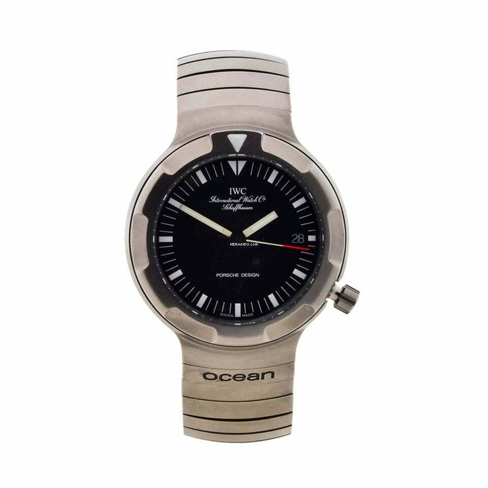 IWC Porsche Design Ocean 2000 3500 / 3524 Porsche Design Titan Revision bei IWC 