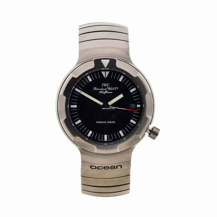 IWC Porsche Design Ocean 2000 3500 / 3524 Porsche Design Titan Revision bei IWC 