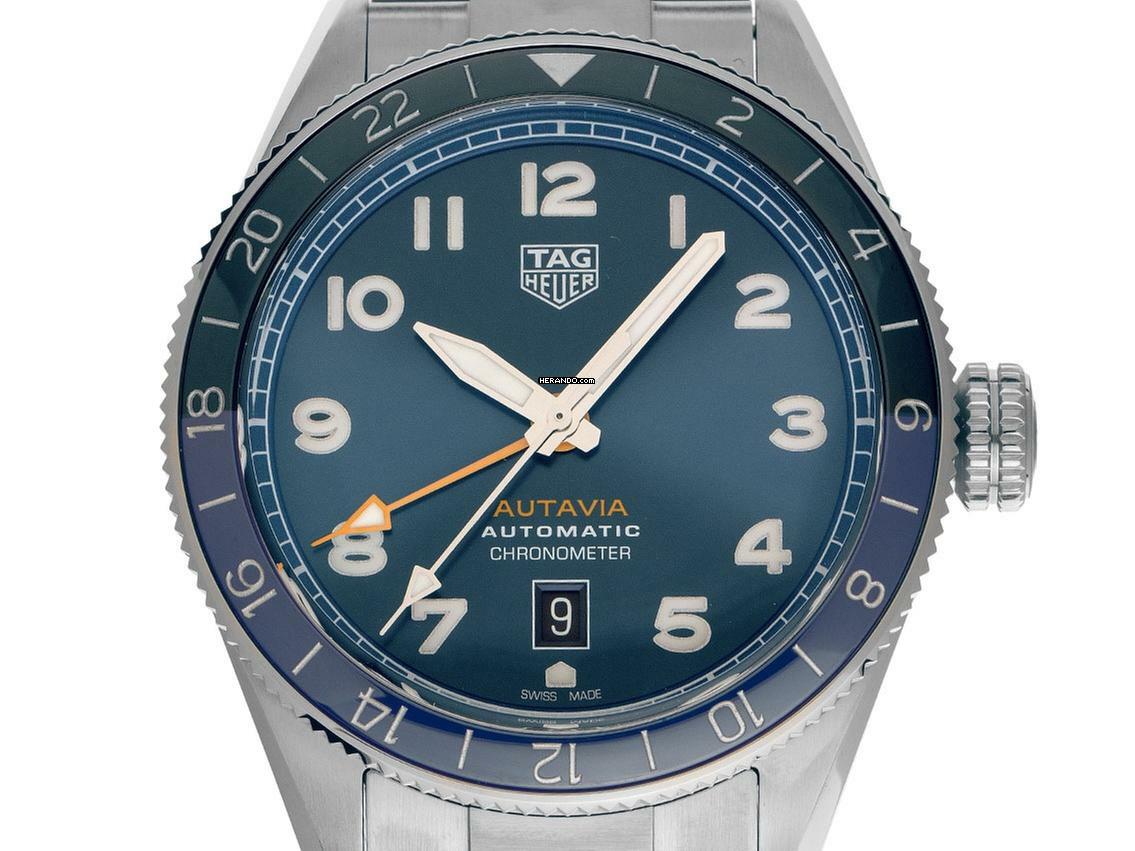 TAG Heuer Autavia GMT COSC Ref.WBE511A.BA0650 Full Set Ungetragen