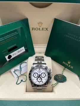  Rolex Daytona 126500LN PANDA NEW-2025 FULL SET w. Box&Papers Lc Austria 