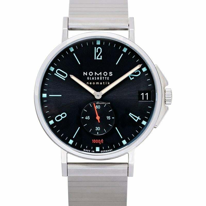  NOMOS Tangente Neomatik 581 - Tangente Automatic Black Dial Stainless Steel Men's Watch </h1> 