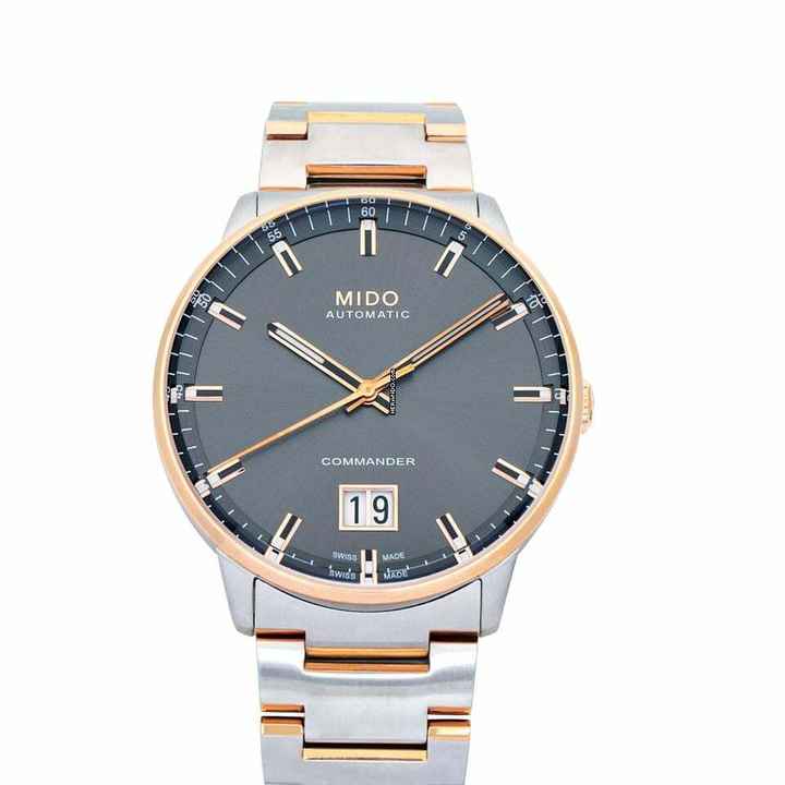  Mido Commander M021.626.22.061.00 - Commander II Automatic Grey Dial Stainless Steel Men's Watch </h1> 