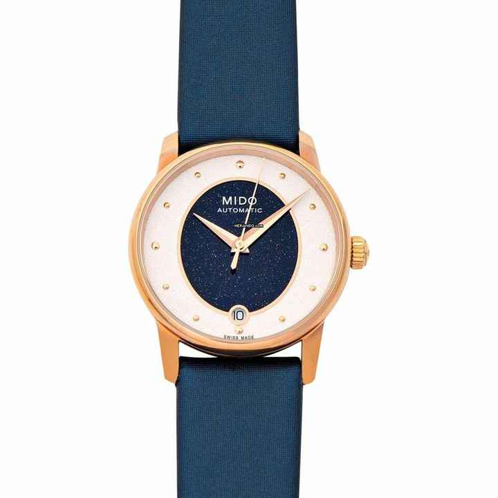  Mido Baroncelli III M035.207.37.491.00 - Baroncelli III Automatic White Dial Stainless Steel Ladies Watch </h1> 