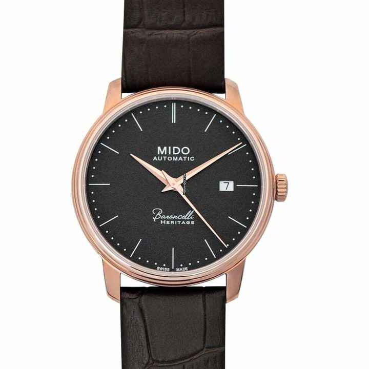  Mido Baroncelli III M027.407.36.080.00 - Baroncelli III Automatic Grey Dial Stainless Steel Men's Watch </h1> 
