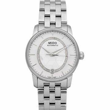  Mido Baroncelli III M007.207.11.116.00 - Baroncelli III Automatic Mother of pearl Dial Stainless Steel Ladies </h1> 