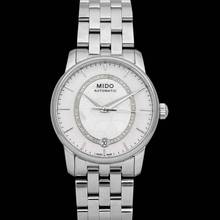 Thumbnail von Mido Baroncelli III M007.207.11.116.00 - Baroncelli III Automatic Mother of pearl Dial Stainless Steel Ladies </h1>