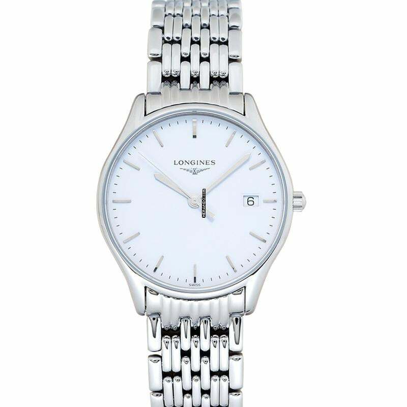  Longines Lyre L43594126 - Longines Lyre Quartz White Dial Stainless Steel Ladies Watch </h1> 