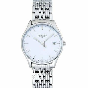  Longines Lyre L43594126 - Longines Lyre Quartz White Dial Stainless Steel Ladies Watch </h1> 