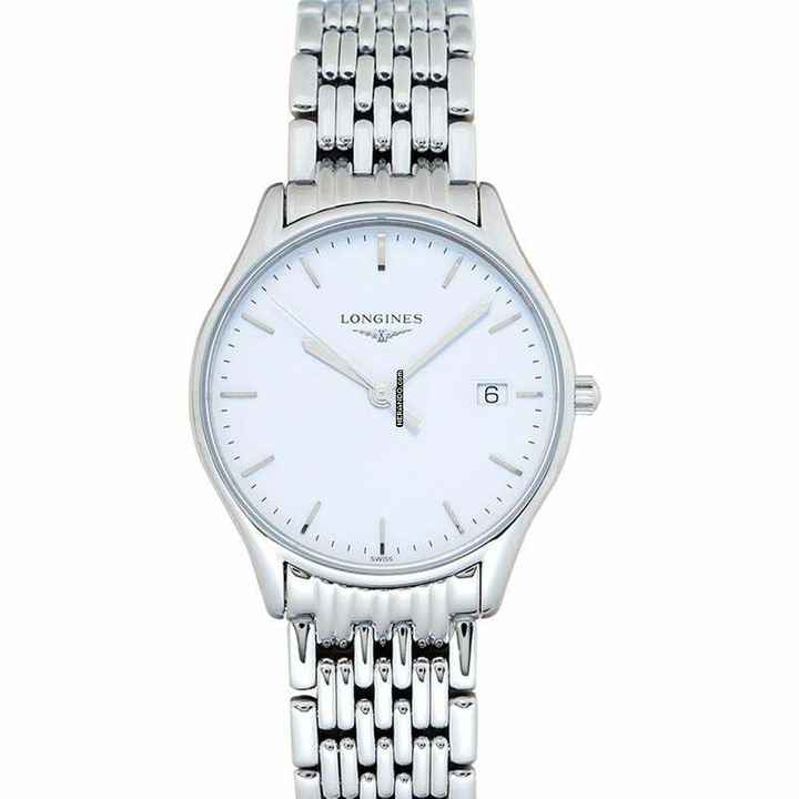  Longines Lyre L43594126 - Longines Lyre Quartz White Dial Stainless Steel Ladies Watch </h1> 