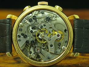 Thumbnail von Dubey & Schaldenbrand Gold Mantel Unisexuhr / Kaliber Venus 170 </h1>