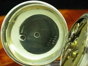 Thumbnail von K. Serkisoff & Co. 800 Silber Savonette Osmanische Taschenuhr Schlüsselaufzug </h1>