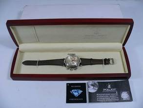 Thumbnail von Basilika Amber Edelstahl Handaufzug Damenuhr Diamant Besatz / Ref 3133.7887702d </h1>