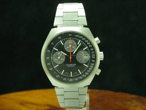  Dugena Monza Edelstahl Handaufzug Herrenuhr / Rag 25 Jahre / Kaliber 7765 </h1> 