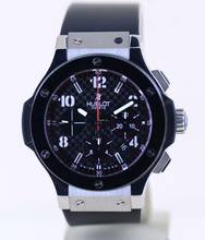 Thumbnail von Hublot Big Bang 44 mm Chronograph Stahl Keramik Racing Dial Rubber Strap Luxury 44mm </h1>