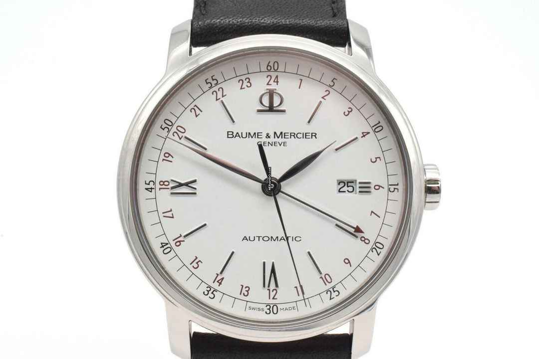  Baume & Mercier Classima Xl Edelstahl Automatic Herrenuhr / Ref M0a08462 </h1> 