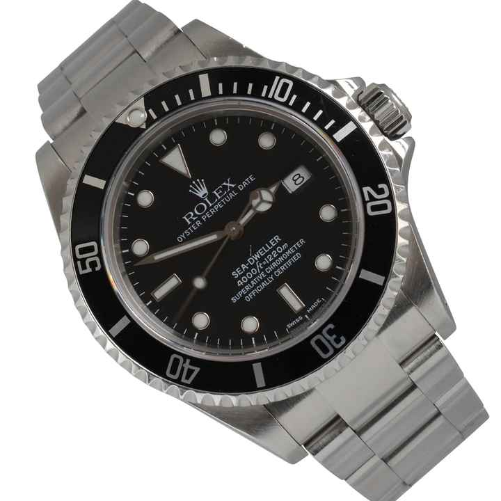 Rolex Sea-Dweller 4000 16600 Date Luminova dial Full Set 2003’s </h1> 