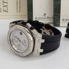 Thumbnail von Audemars Piguet Royal Oak Offshore Diamonds & White Gold Factory 42mm Completo