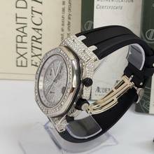 Thumbnail von Audemars Piguet Royal Oak Offshore Diamonds & White Gold Factory 42mm Completo