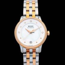 Thumbnail von Mido Baroncelli III M039.207.22.106.00 - Baroncelli III Automatic Mother of pearl Dial Stainless Steel Ladies </h1>