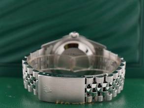 Thumbnail von Rolex Datejust 36 16234 Blue Index Dial With After Diamonds Bezel - Full Set 36mm