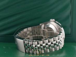 Thumbnail von Rolex Datejust 36 16234 Blue Index Dial With After Diamonds Bezel - Full Set 36mm