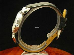 Thumbnail von Omega Kuhhorn Edelstahl Handaufzug Herrenuhr Von Ca. 1935 / Kaliber 26.5s0b T2 </h1>