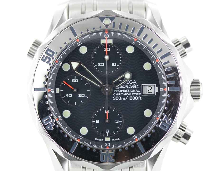  Omega Seamaster Diver 300 M 2004//41,5MM//BLUE DIAL//REF. 25998000//FULL SET # 578 