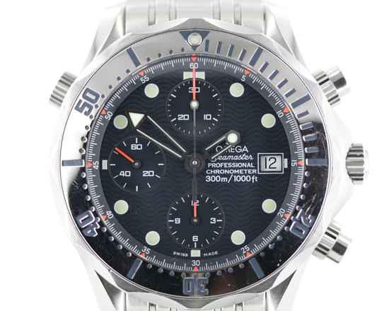  Omega Seamaster Diver 300 M 2004//41,5MM//BLUE DIAL//REF. 25998000//FULL SET # 578 