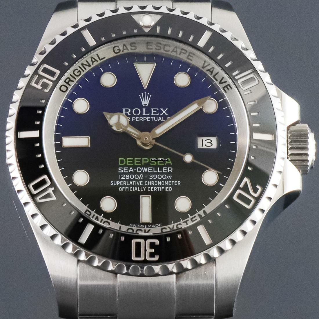 Rolex Sea-Dweller Deepsea James Cameron D-Blue 136660
