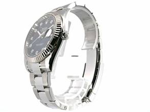 Thumbnail von Rolex Datejust 41 Edelstahl Weißgold 126334 Blau Diamant </h1>