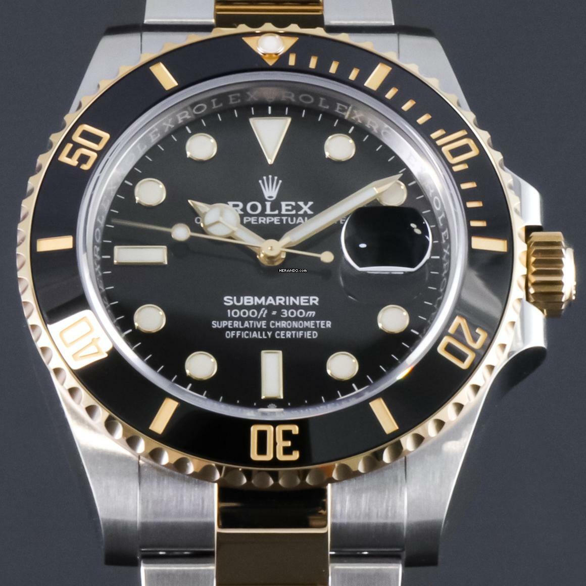  Rolex Submariner Date Stahl/Gold 41mm DEZ. 2022 </h1> 